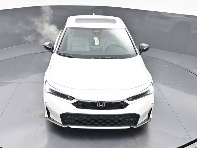 2026 Platinum White Pearl Honda Civic Hybrid Sport Touring FWD Sedan