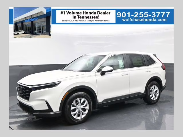 2026 Platinum White Pearl Honda CR-V LX AWD SUV