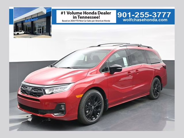 2026 Radiant Red Metallic II Honda Odyssey Sport-L FWD Van