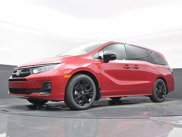 2026 Radiant Red Metallic II Honda Odyssey Sport-L FWD Van