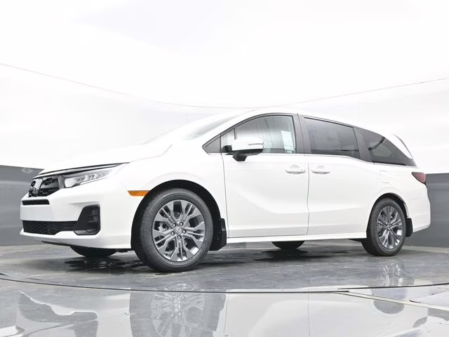 2026 Platinum White Pearl Honda Odyssey Touring FWD Van