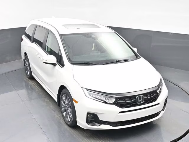 2026 Platinum White Pearl Honda Odyssey Touring FWD Van