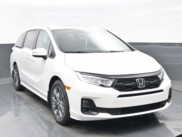2026 Platinum White Pearl Honda Odyssey Touring FWD Van