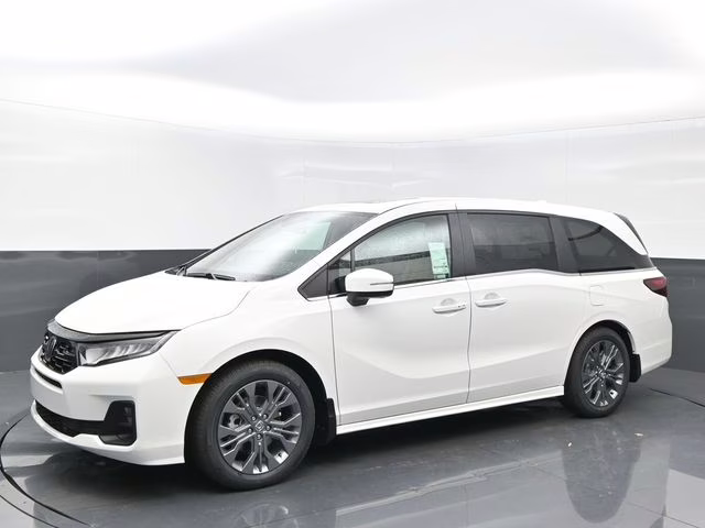2026 Platinum White Pearl Honda Odyssey Touring FWD Van