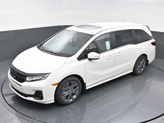 2026 Platinum White Pearl Honda Odyssey Touring FWD Van