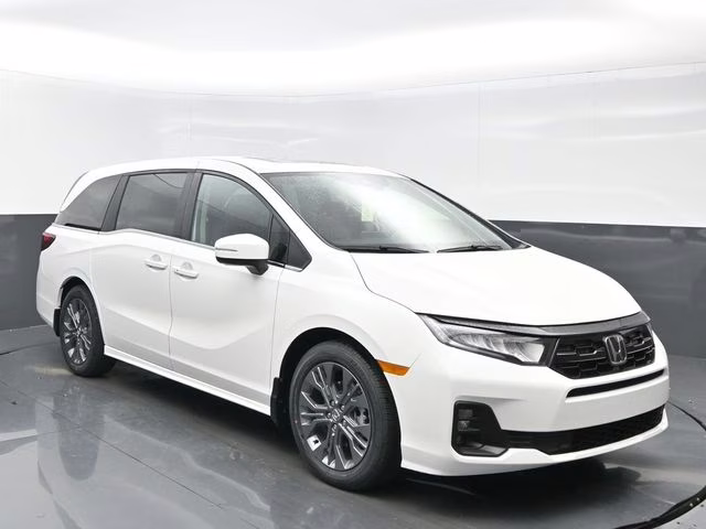 2026 Platinum White Pearl Honda Odyssey Touring FWD Van
