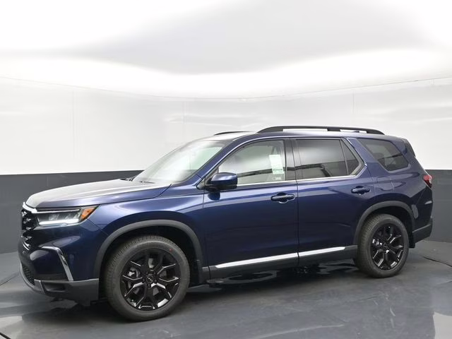 2025 Obsidian Blue Pearl Honda Pilot Touring+ AWD SUV