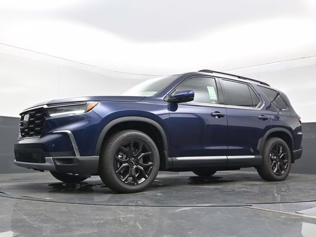 2025 Obsidian Blue Pearl Honda Pilot Touring+ AWD SUV