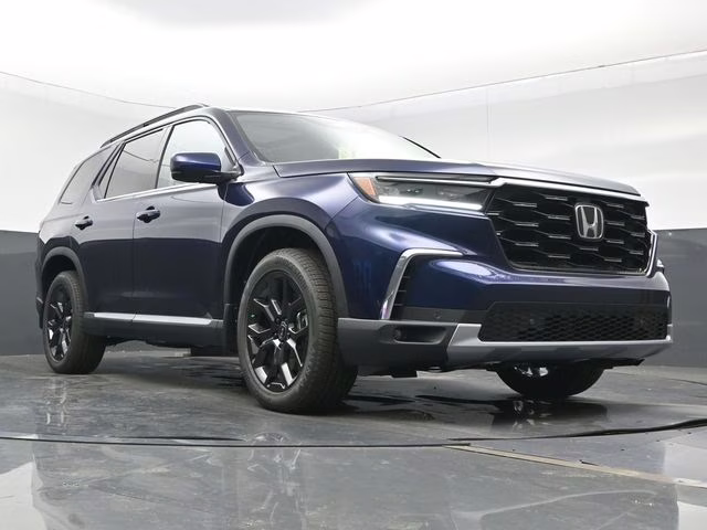 2025 Obsidian Blue Pearl Honda Pilot Touring+ AWD SUV