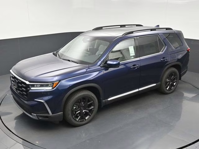 2025 Obsidian Blue Pearl Honda Pilot Touring+ AWD SUV