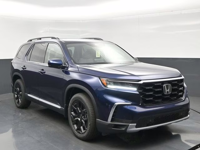 2025 Obsidian Blue Pearl Honda Pilot Touring+ AWD SUV
