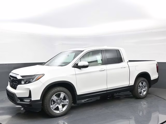 2026 Platinum White Pearl Honda Ridgeline RTL AWD Truck