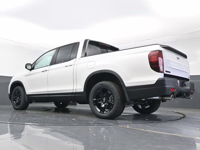 2026 Platinum White Pearl Honda Ridgeline Black Edition AWD Truck