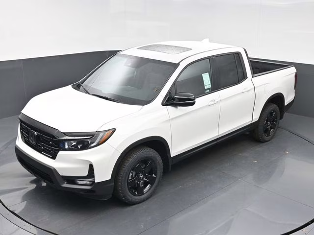 2026 Platinum White Pearl Honda Ridgeline Black Edition AWD Truck