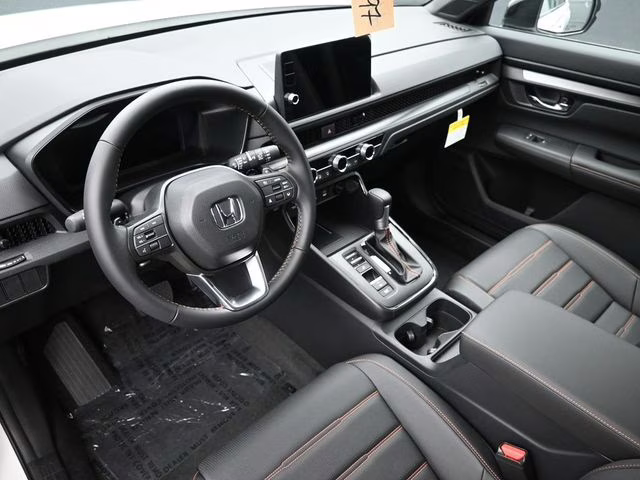 2026 Platinum White Pearl Honda CR-V Hybrid Sport-L FWD SUV