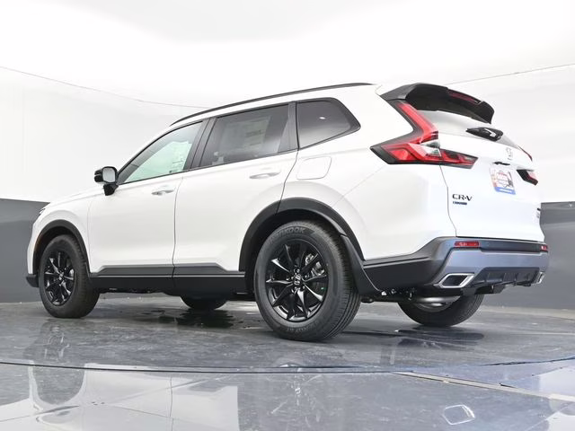 2026 Platinum White Pearl Honda CR-V Hybrid Sport-L FWD SUV