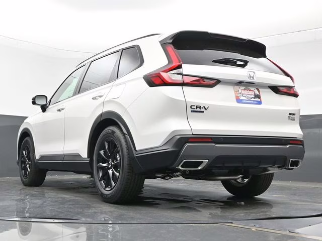 2026 Platinum White Pearl Honda CR-V Hybrid Sport-L FWD SUV