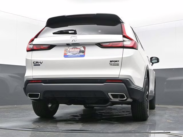 2026 Platinum White Pearl Honda CR-V Hybrid Sport-L FWD SUV