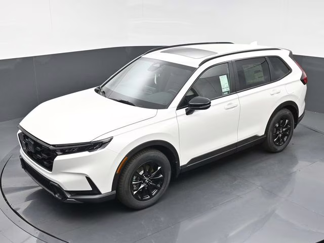 2026 Platinum White Pearl Honda CR-V Hybrid Sport-L FWD SUV
