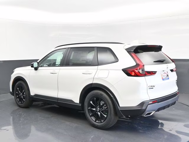 2026 Platinum White Pearl Honda CR-V Hybrid Sport-L FWD SUV