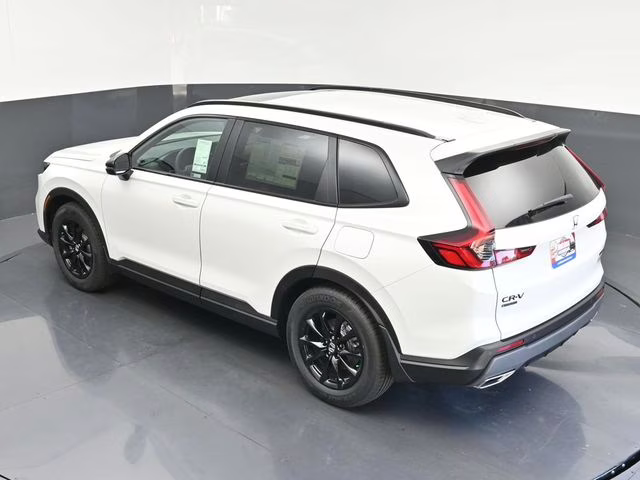 2026 Platinum White Pearl Honda CR-V Hybrid Sport-L FWD SUV