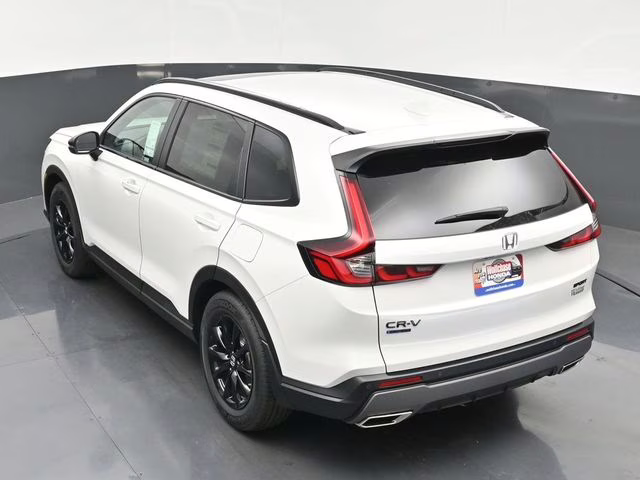 2026 Platinum White Pearl Honda CR-V Hybrid Sport-L FWD SUV