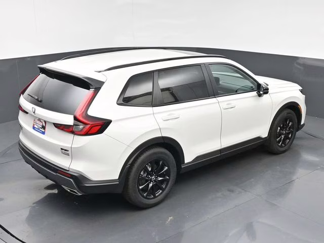 2026 Platinum White Pearl Honda CR-V Hybrid Sport-L FWD SUV