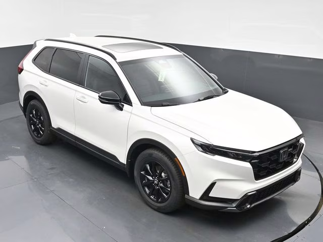 2026 Platinum White Pearl Honda CR-V Hybrid Sport-L FWD SUV