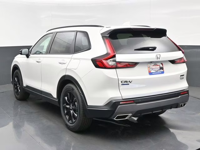 2026 Platinum White Pearl Honda CR-V Hybrid Sport-L FWD SUV
