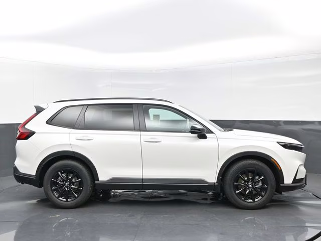 2026 Platinum White Pearl Honda CR-V Hybrid Sport-L FWD SUV