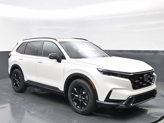 2026 Platinum White Pearl Honda CR-V Hybrid Sport-L FWD SUV