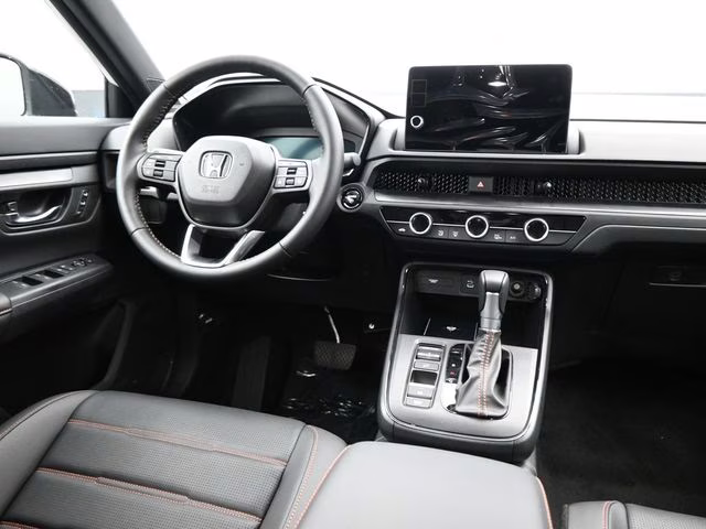 2026 Platinum White Pearl Honda CR-V Hybrid Sport-L FWD SUV