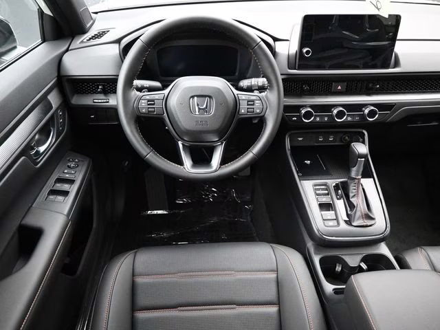 2026 Platinum White Pearl Honda CR-V Hybrid Sport-L FWD SUV