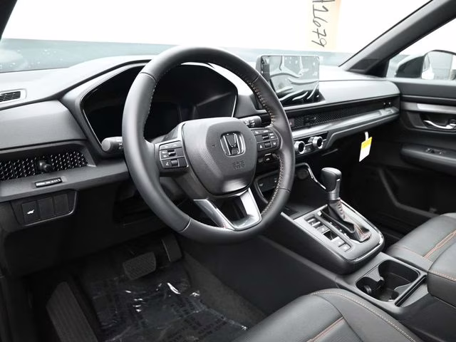 2026 Platinum White Pearl Honda CR-V Hybrid Sport-L FWD SUV