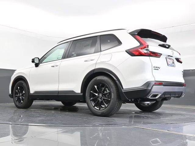 2026 Platinum White Pearl Honda CR-V Hybrid Sport-L FWD SUV