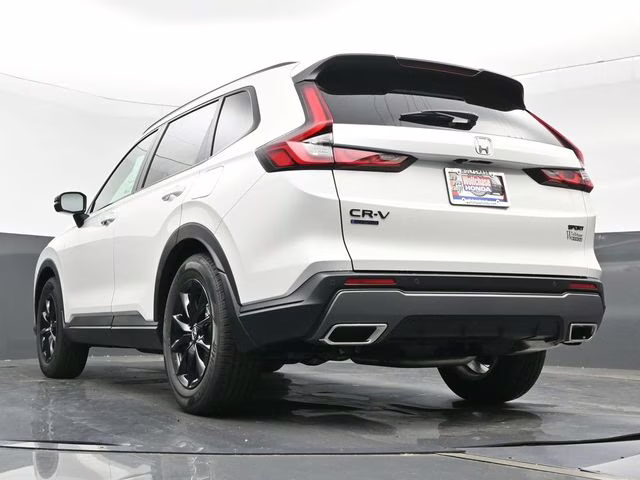 2026 Platinum White Pearl Honda CR-V Hybrid Sport-L FWD SUV