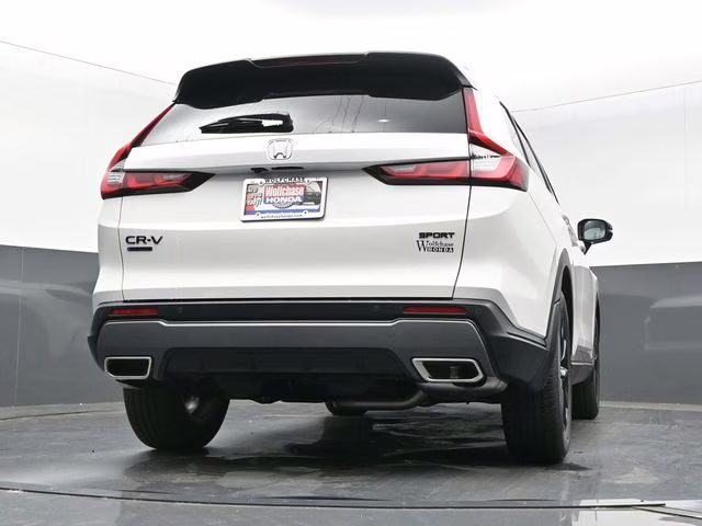 2026 Platinum White Pearl Honda CR-V Hybrid Sport-L FWD SUV