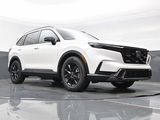 2026 Platinum White Pearl Honda CR-V Hybrid Sport-L FWD SUV