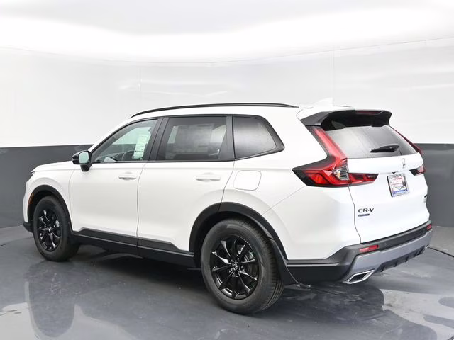 2026 Platinum White Pearl Honda CR-V Hybrid Sport-L FWD SUV