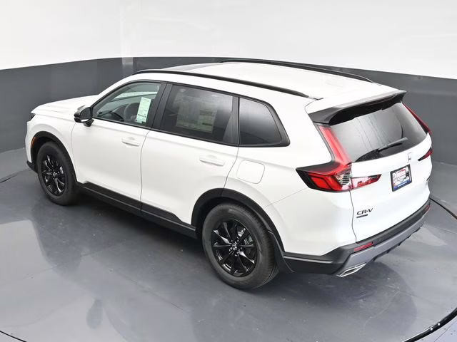 2026 Platinum White Pearl Honda CR-V Hybrid Sport-L FWD SUV