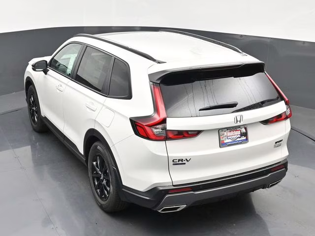 2026 Platinum White Pearl Honda CR-V Hybrid Sport-L FWD SUV