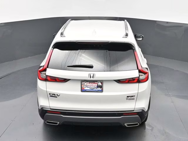 2026 Platinum White Pearl Honda CR-V Hybrid Sport-L FWD SUV