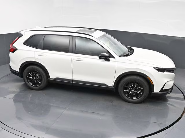 2026 Platinum White Pearl Honda CR-V Hybrid Sport-L FWD SUV