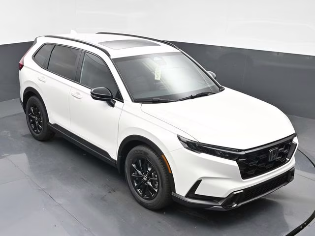 2026 Platinum White Pearl Honda CR-V Hybrid Sport-L FWD SUV