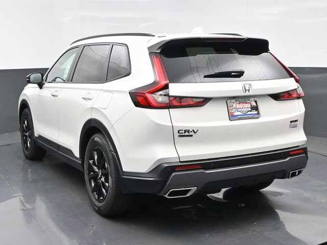 2026 Platinum White Pearl Honda CR-V Hybrid Sport-L FWD SUV