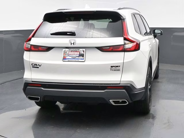 2026 Platinum White Pearl Honda CR-V Hybrid Sport-L FWD SUV