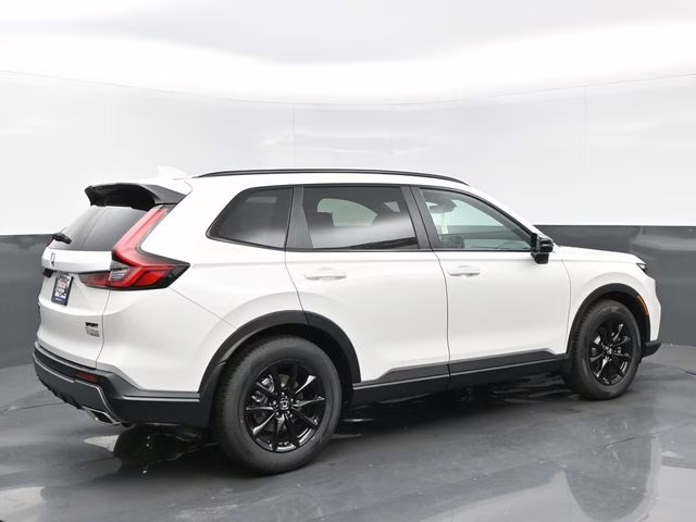 2026 Platinum White Pearl Honda CR-V Hybrid Sport-L FWD SUV