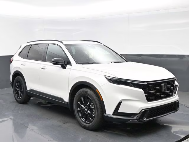 2026 Platinum White Pearl Honda CR-V Hybrid Sport-L FWD SUV