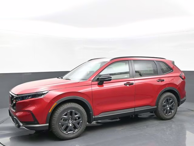 2026 Radiant Red Metallic Honda CR-V Hybrid TrailSport AWD SUV