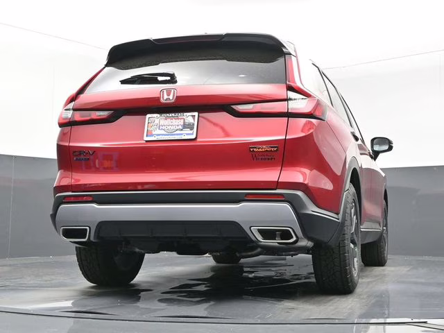 2026 Radiant Red Metallic Honda CR-V Hybrid TrailSport AWD SUV